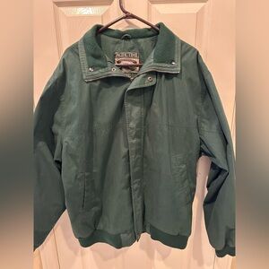 Pacific Trail Forest Green Men's Windbreaker Division of London Fog